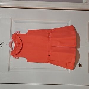 Janie and Jack. Girl Dress, size 6, orange